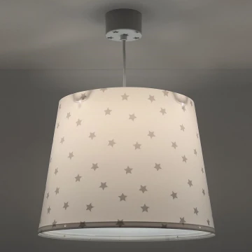 Dalber 82212B - Children's chandelier STAR LIGHT 1xE27/60W/230V white