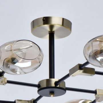 De Markt - Pendant chandelier MEGAPOLIS 8xE14/40W/230V