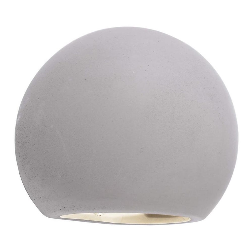 Deko-Light 341177 - Wall light OSANO 1xG9/25W/230V concrete