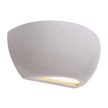 Deko-Light 341179 - Wall light NETITO 1xE14/25W/230V concrete