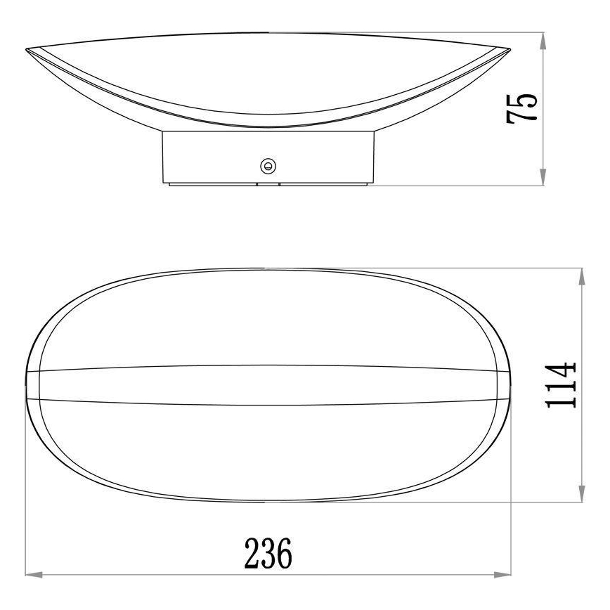 Deko-Light 731078 - LED Outdoor wall light AVIOR LED/12,7W/230V IP54 anthracite