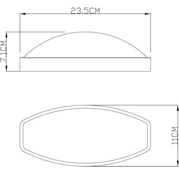 Deko-Light 731092 - LED Outdoor wall light ERIDANI LED/13W/230V IP44 anthracite