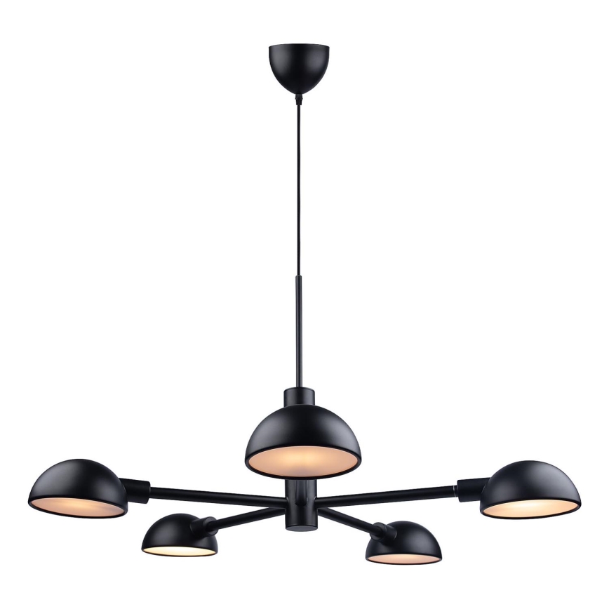 DFTP by Nordlux - Chandelier on a string NOMI 5xE14/8W/230V black