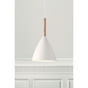 DFTP by Nordlux - Chandelier on a string PURE 1xE27/40W/230V d. 20 cm white/ash