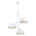 DFTP by Nordlux - Chandelier on a string TULLIO 3xE14/25W/230V white