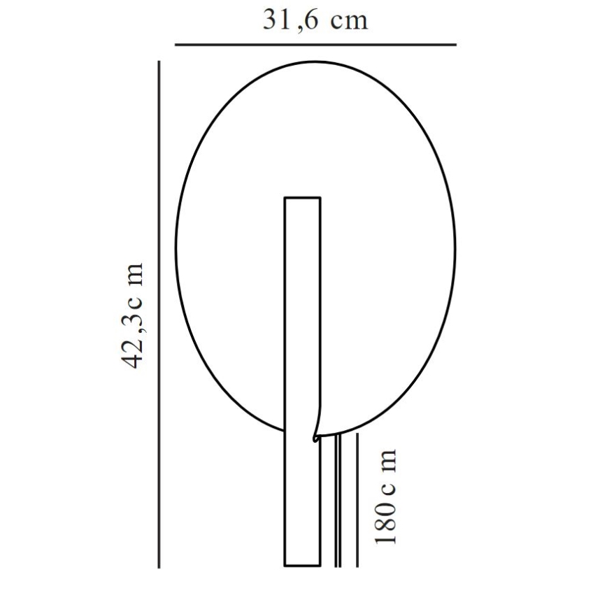 DFTP by Nordlux - Wall light FURIKO 1xG9/25W/230V brass