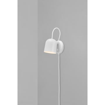 DFTP by Nordlux - Wall spotlight with USB port ANGLE 1xGU10/25W/230V white