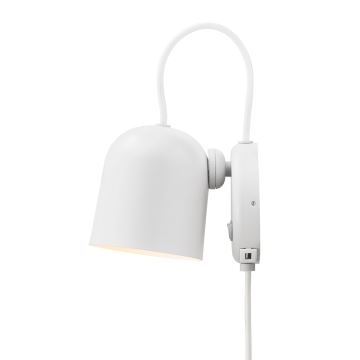 DFTP by Nordlux - Wall spotlight with USB port ANGLE 1xGU10/25W/230V white