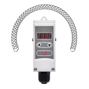 Digital attached thermostat 230V