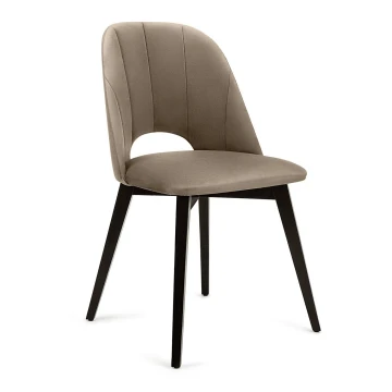 Dining chair BOVIO 86x48 cm beige/beech