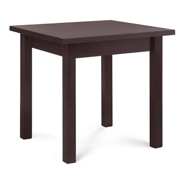 Dining table HOSPE 78x80 cm beech/wenge