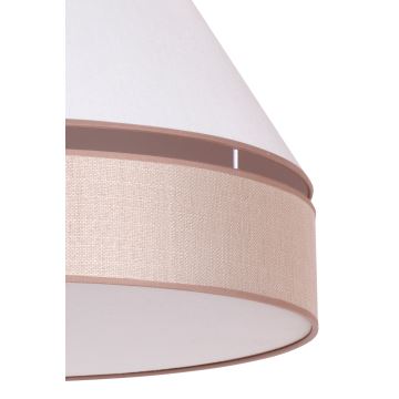 Duolla - Ceiling light AVIGNON 1xE27/15W/230V d. 50 cm white/beige