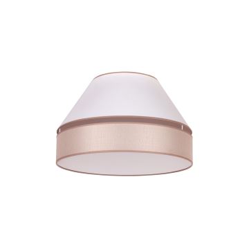 Duolla - Ceiling light AVIGNON 1xE27/15W/230V d. 50 cm white/beige