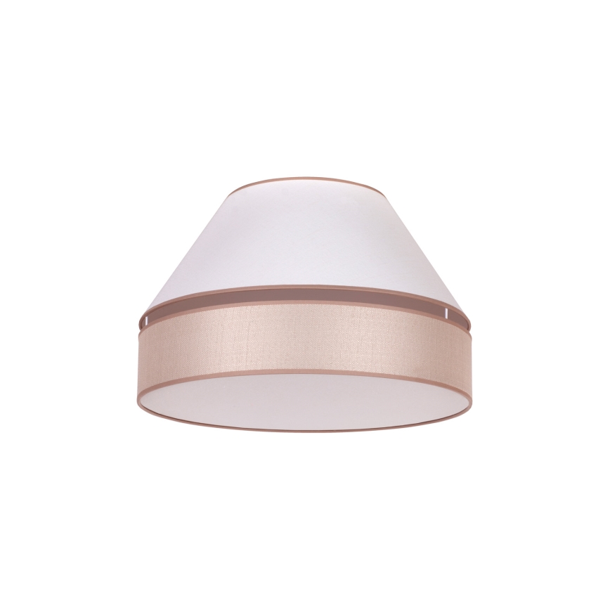 Duolla - Ceiling light AVIGNON 1xE27/15W/230V d. 50 cm white/beige