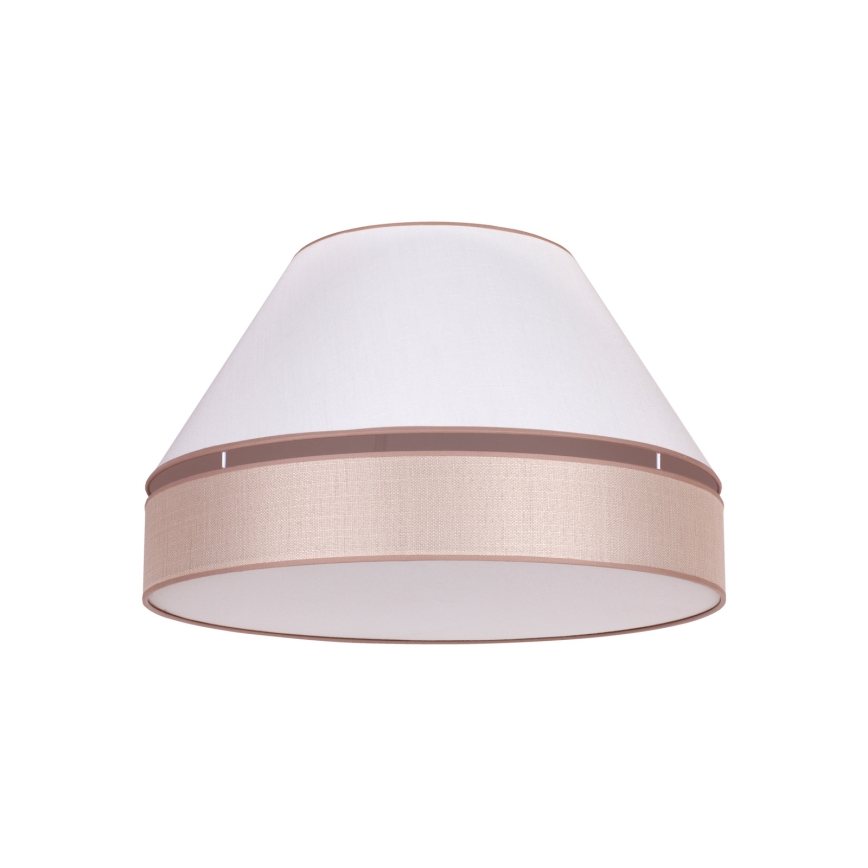 Duolla - Ceiling light AVIGNON 3xE27/15W/230V d. 60 cm white/beige