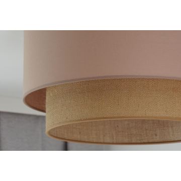 Duolla - Ceiling light BOHO 1xE27/15W/230V d. 45 cm beige/brown