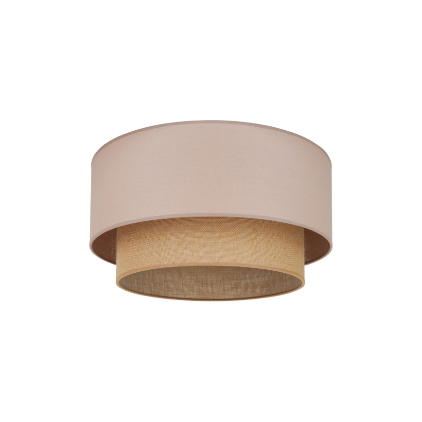 Duolla - Ceiling light BOHO 1xE27/15W/230V d. 45 cm beige/brown