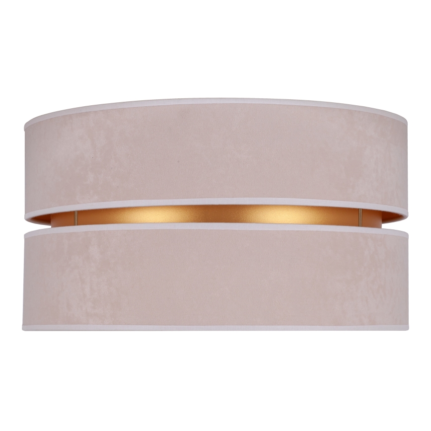 Duolla - Ceiling light DUO 1xE27/15W/230V beige/gold