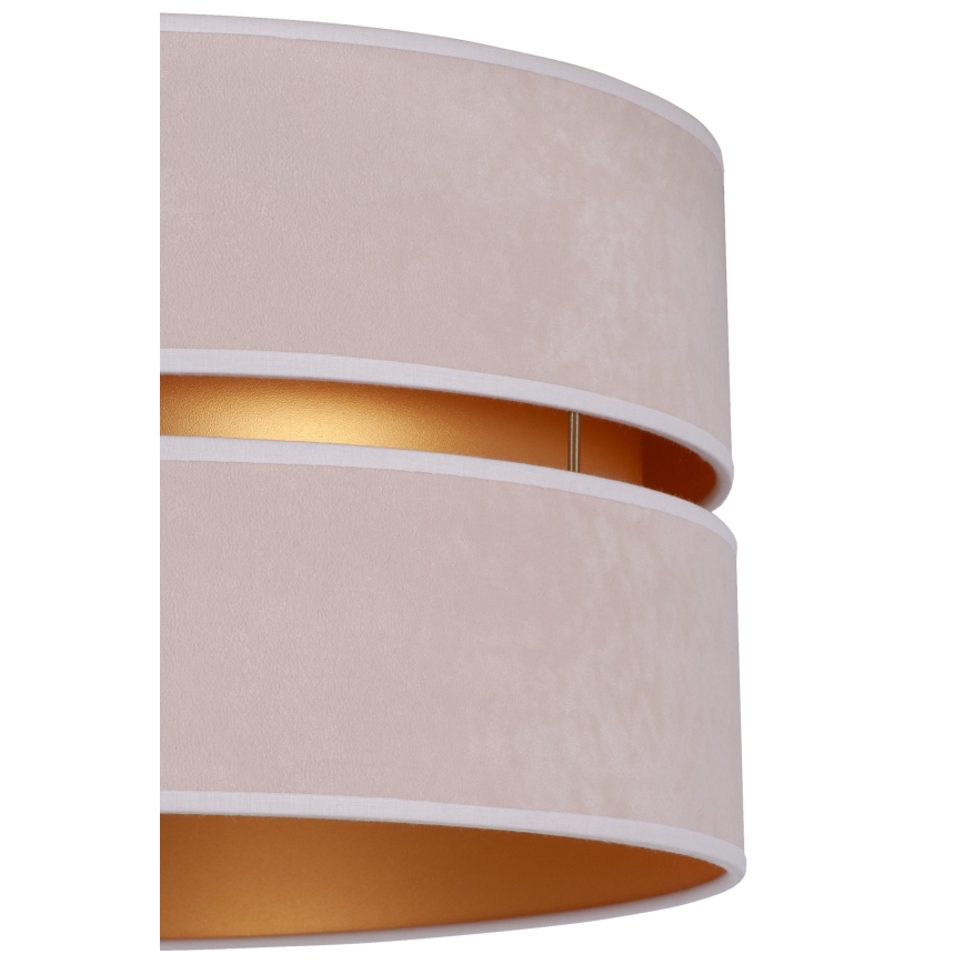 Duolla - Ceiling light DUO 1xE27/15W/230V beige/gold