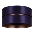 Duolla - Ceiling light DUO 1xE27/15W/230V blue/gold