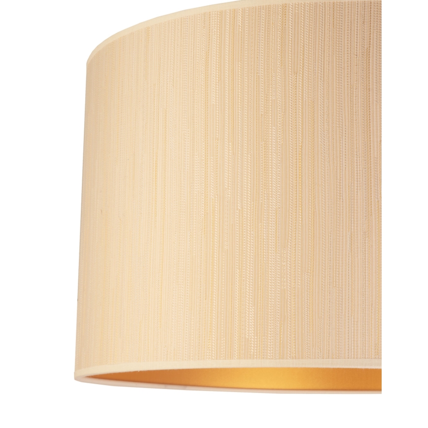 Duolla - Ceiling light ESSEX 1xE27/40W/230V beige/golden