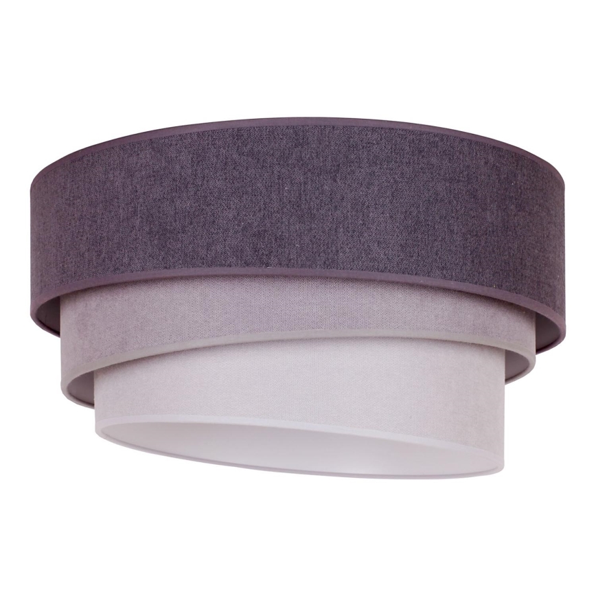 Duolla - Ceiling light TRIO 1xE27/15W/230V d. 45 cm anthracite/grey/white