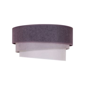 Duolla - Ceiling light TRIO 1xE27/15W/230V d. 45 cm anthracite/grey/white