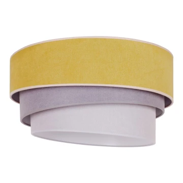 Duolla - Ceiling light TRIO 1xE27/15W/230V d. 45 cm yellow/grey/white