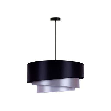 Duolla - Ceiling light TRIO 1xE27/15W/230V d. 60 cm blue/silver