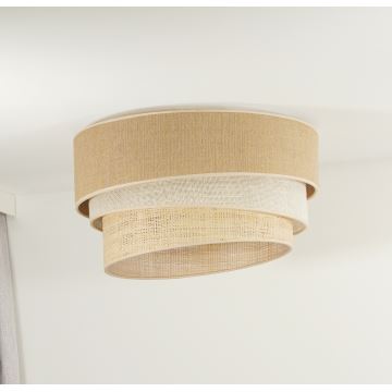 Duolla - Ceiling light YUTE TRIO 1xE27/15W/230V d. 45 cm brown/grey/beige