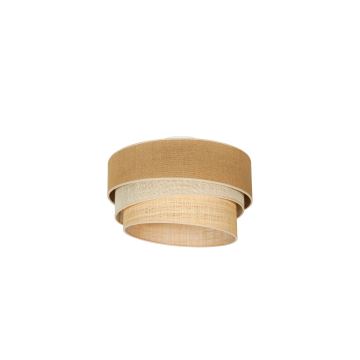 Duolla - Ceiling light YUTE TRIO 1xE27/15W/230V d. 45 cm brown/grey/beige