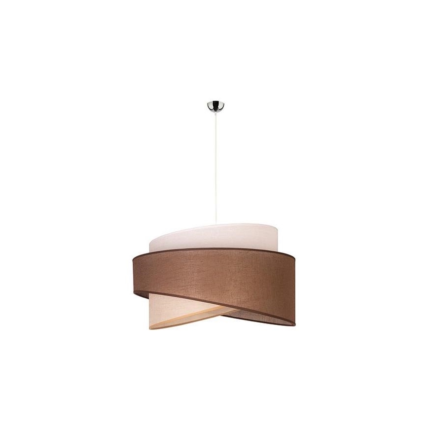 Duolla - Chandelier on a string BROOKLYN 1xE27/40W/230V brown/beige/white