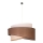 Duolla - Chandelier on a string BROOKLYN 1xE27/40W/230V brown/beige/white