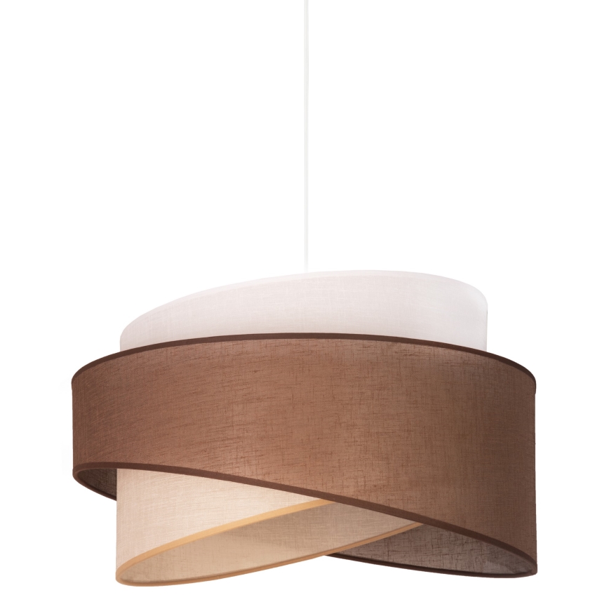 Duolla - Chandelier on a string BROOKLYN 1xE27/40W/230V brown/beige/white