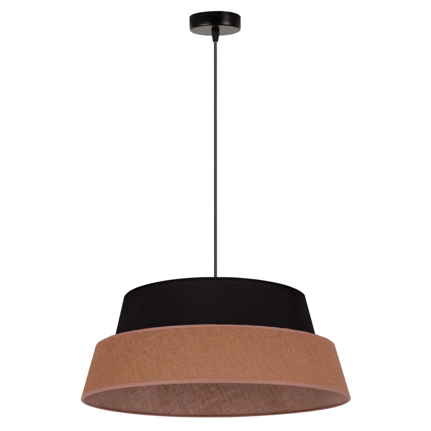 Duolla - Chandelier on a string GALAXY 1xE27/15W/230V brown/black