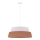 Duolla - Chandelier on a string GALAXY 1xE27/15W/230V brown/white