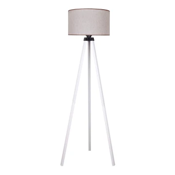 Duolla - Floor lamp 1xE27/60W/230V beige/white