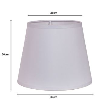 Duolla - Lampshade CLASSIC L E27 d. 38 cm white