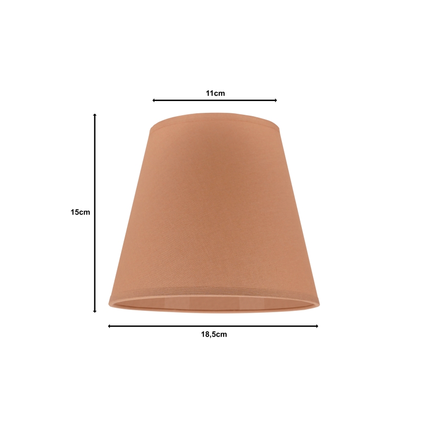 Duolla - Lampshade SOFIA XS E14 d. 18,5 cm brown