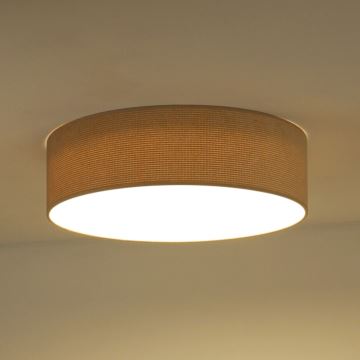 Duolla - LED Ceiling light CORTINA LED/26W/230V d. 30 cm 4000K beige