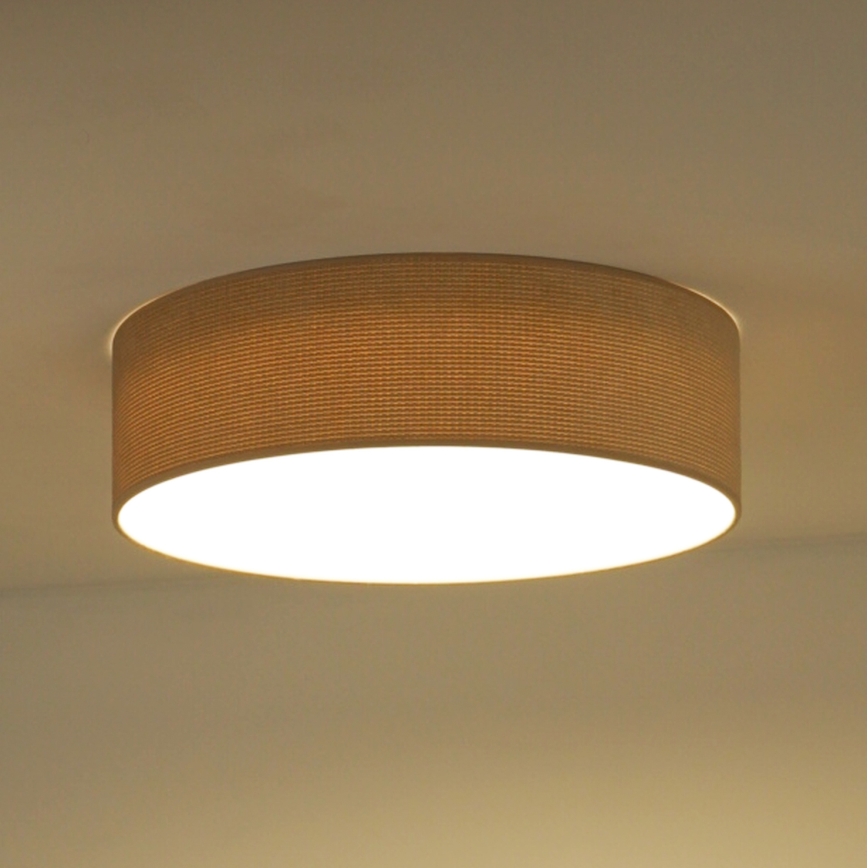 Duolla - LED Ceiling light CORTINA LED/26W/230V d. 30 cm 4000K beige