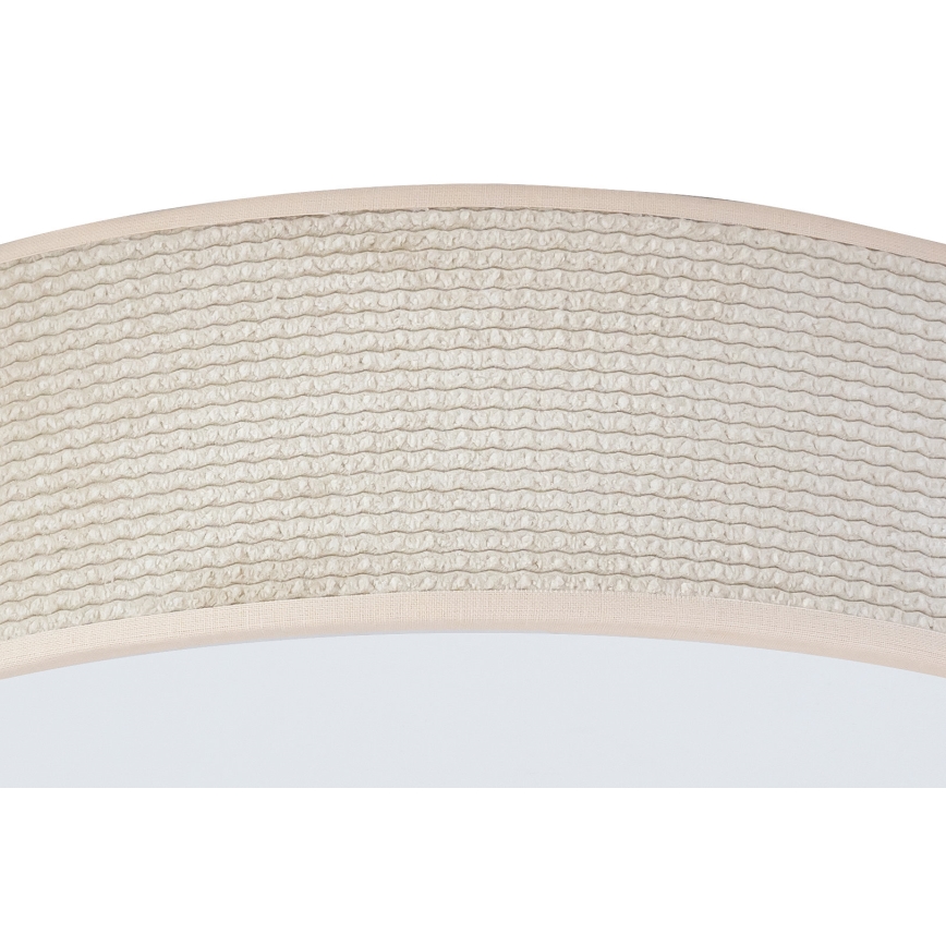 Duolla - LED Ceiling light CORTINA LED/26W/230V d. 30 cm 4000K beige