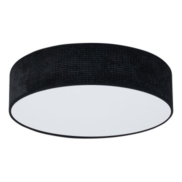 Duolla - LED Ceiling light CORTINA LED/26W/230V d. 30 cm 4000K black