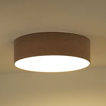 Duolla - LED Ceiling light CORTINA LED/26W/230V d. 30 cm 4000K brown