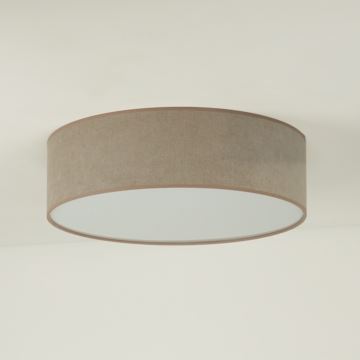 Duolla - LED Ceiling light CORTINA LED/26W/230V d. 30 cm 4000K brown