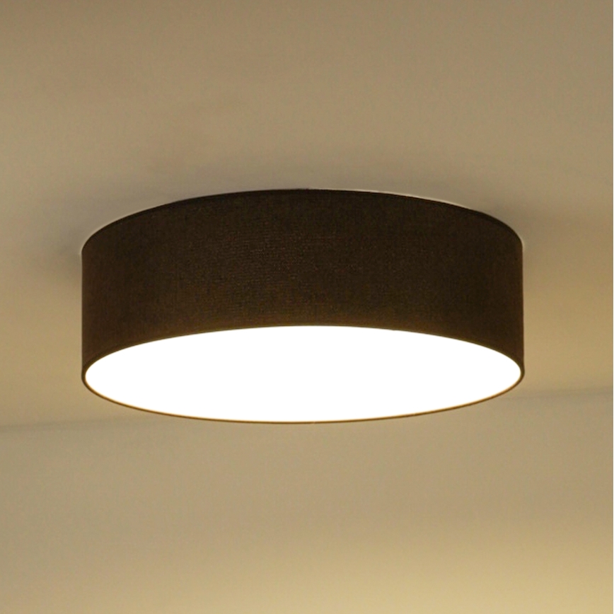 Duolla - LED Ceiling light CORTINA LED/26W/230V d. 30 cm 4000K brown