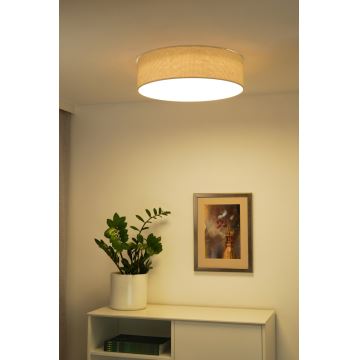 Duolla - LED Ceiling light CORTINA LED/26W/230V d. 30 cm 4000K creamy