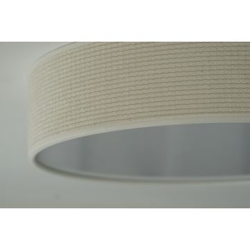 Duolla - LED Ceiling light CORTINA LED/26W/230V d. 30 cm 4000K creamy