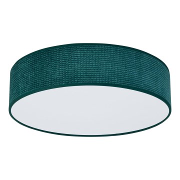 Duolla - LED Ceiling light CORTINA LED/26W/230V d. 30 cm 4000K green