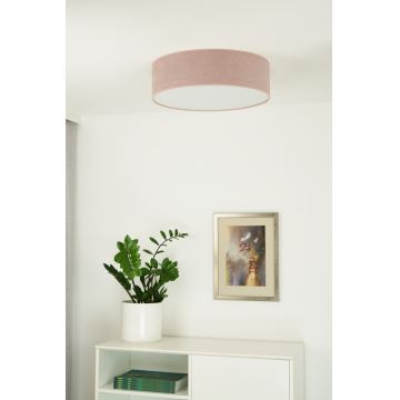 Duolla - LED Ceiling light CORTINA LED/26W/230V d. 30 cm 4000K pink